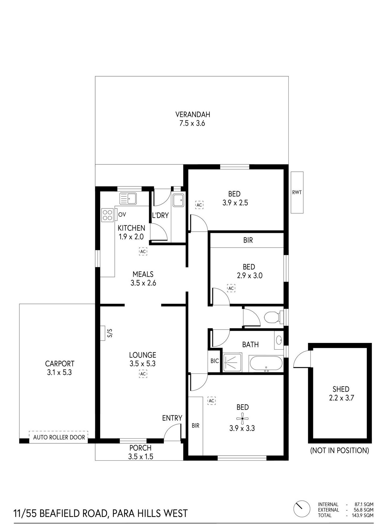 11 / 55 Beafield Rd, PARA HILLS WEST